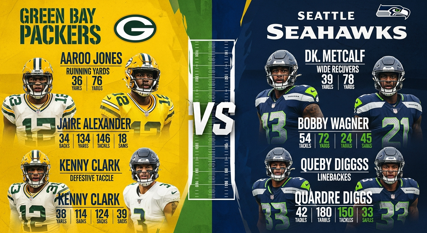 Green Bay Packers vs Seattle Seahawks Match Player Stats: Complete Breakdown